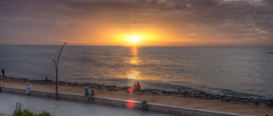 Sunset Kanyakumari