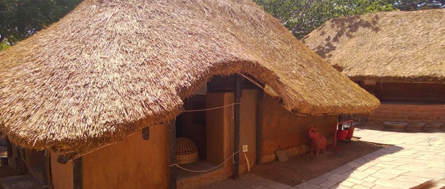 Hut in Kanchipuram